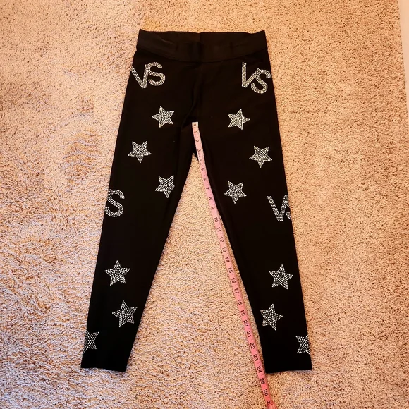 Victoria Secret Sport Black Leggings Size Medium - Picture 6 of 8